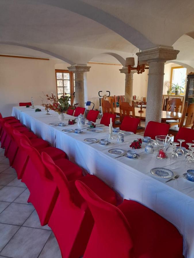 Pension Schwalbenhof Gestut Bartos Lommatzsch Dış mekan fotoğraf